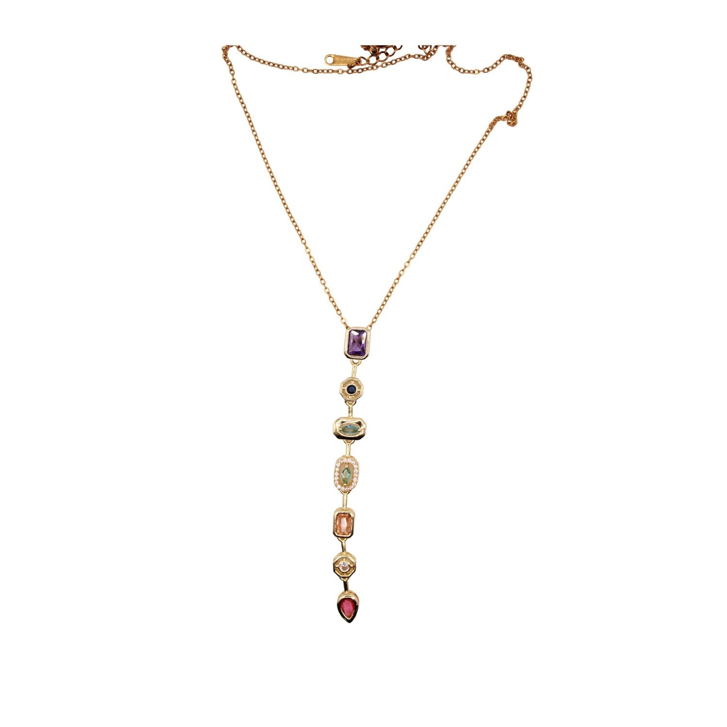 Chakra Drop Necklace