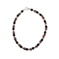 Stable Protector Necklace - Black Obsidian, Hematite & Tiger's Eye