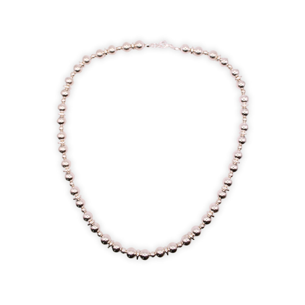 Grounded Armour Hematite Necklace