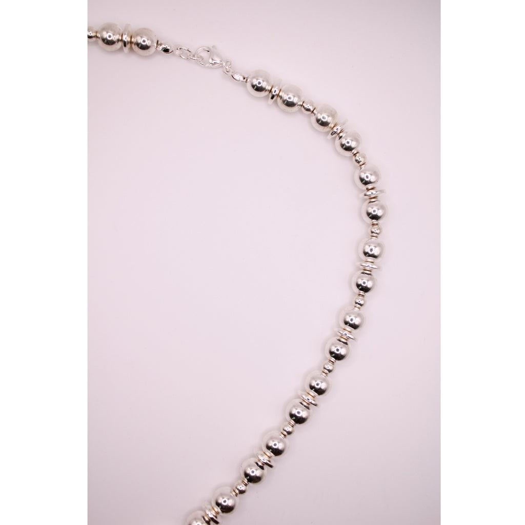 Grounded Armour Hematite Necklace