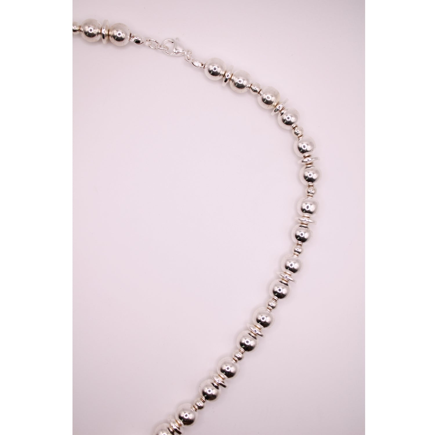 Grounded Armour Hematite Necklace