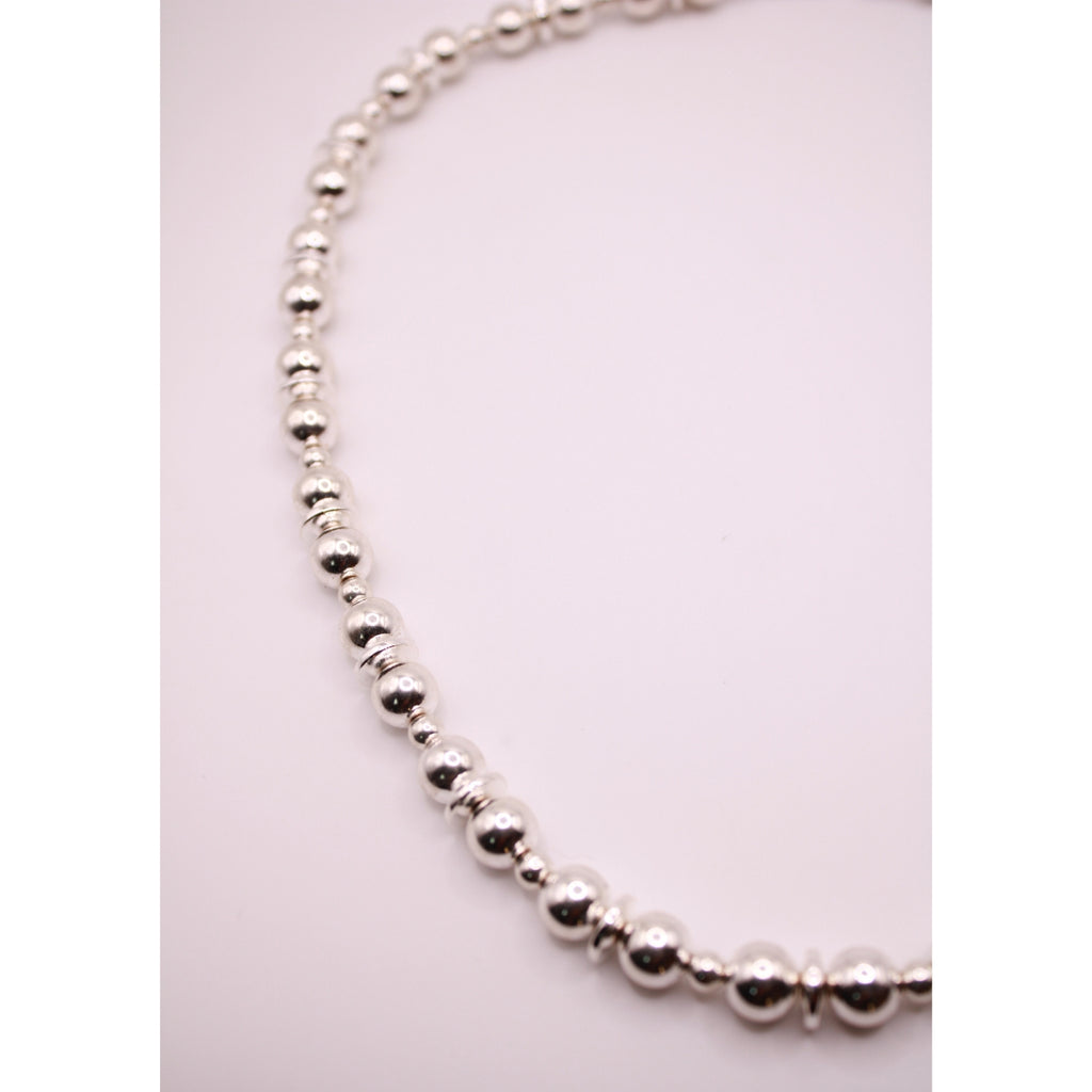 Grounded Armour Hematite Necklace