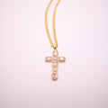 Bling Cross Pendant Necklace