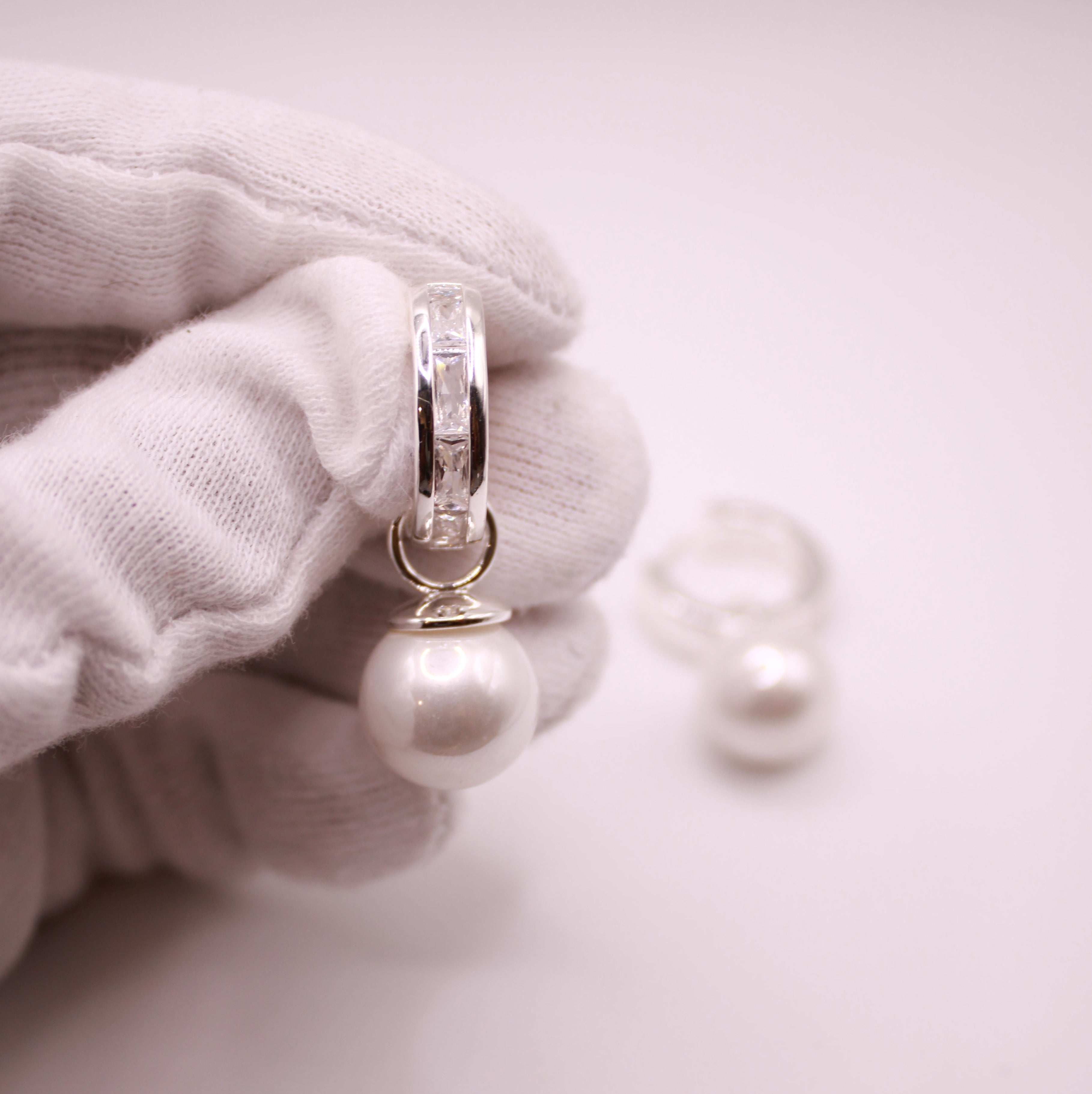 Jumbo Pearl Drop Earrings