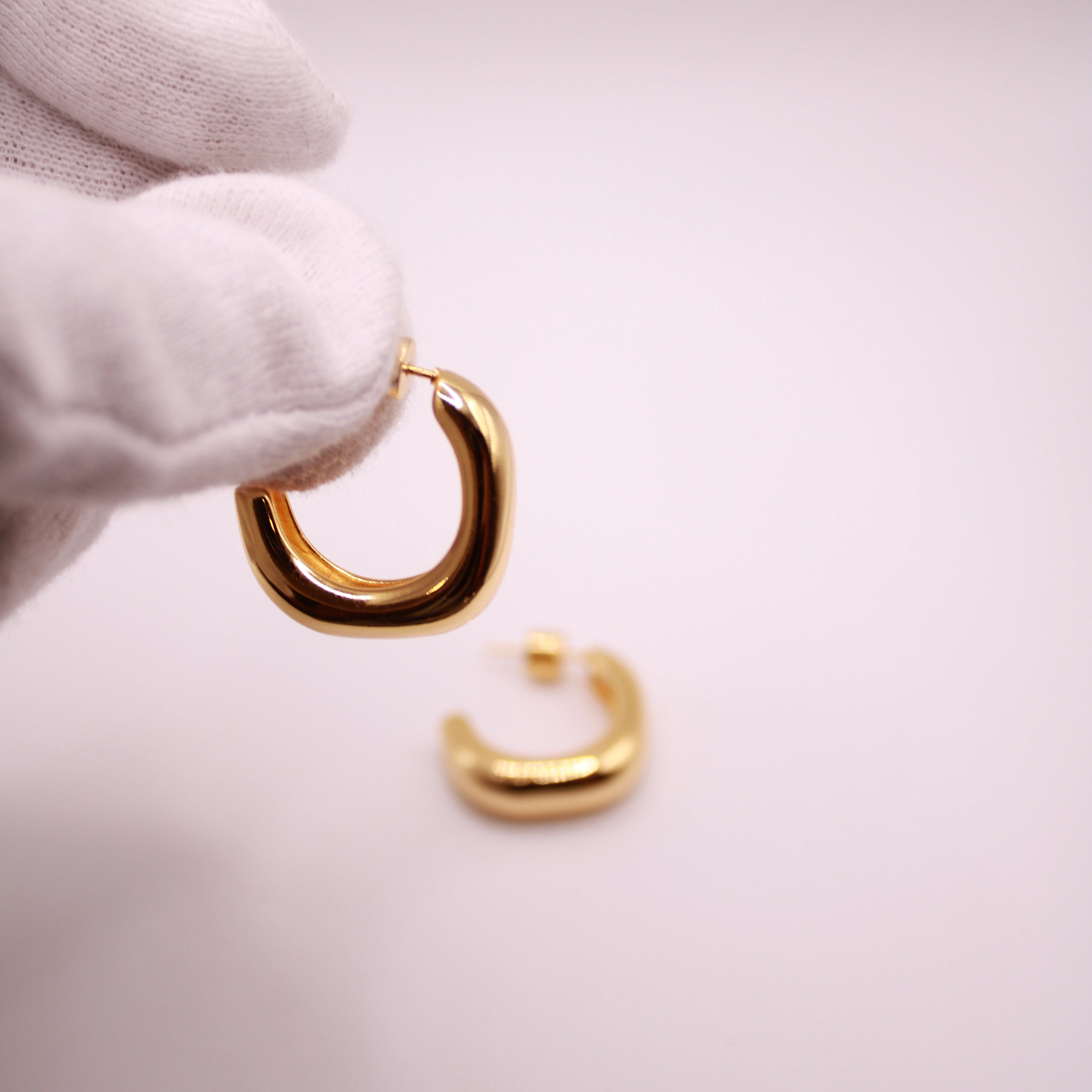 Square Hoop Earrings