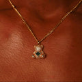 Teddy Bear Pendant Necklace