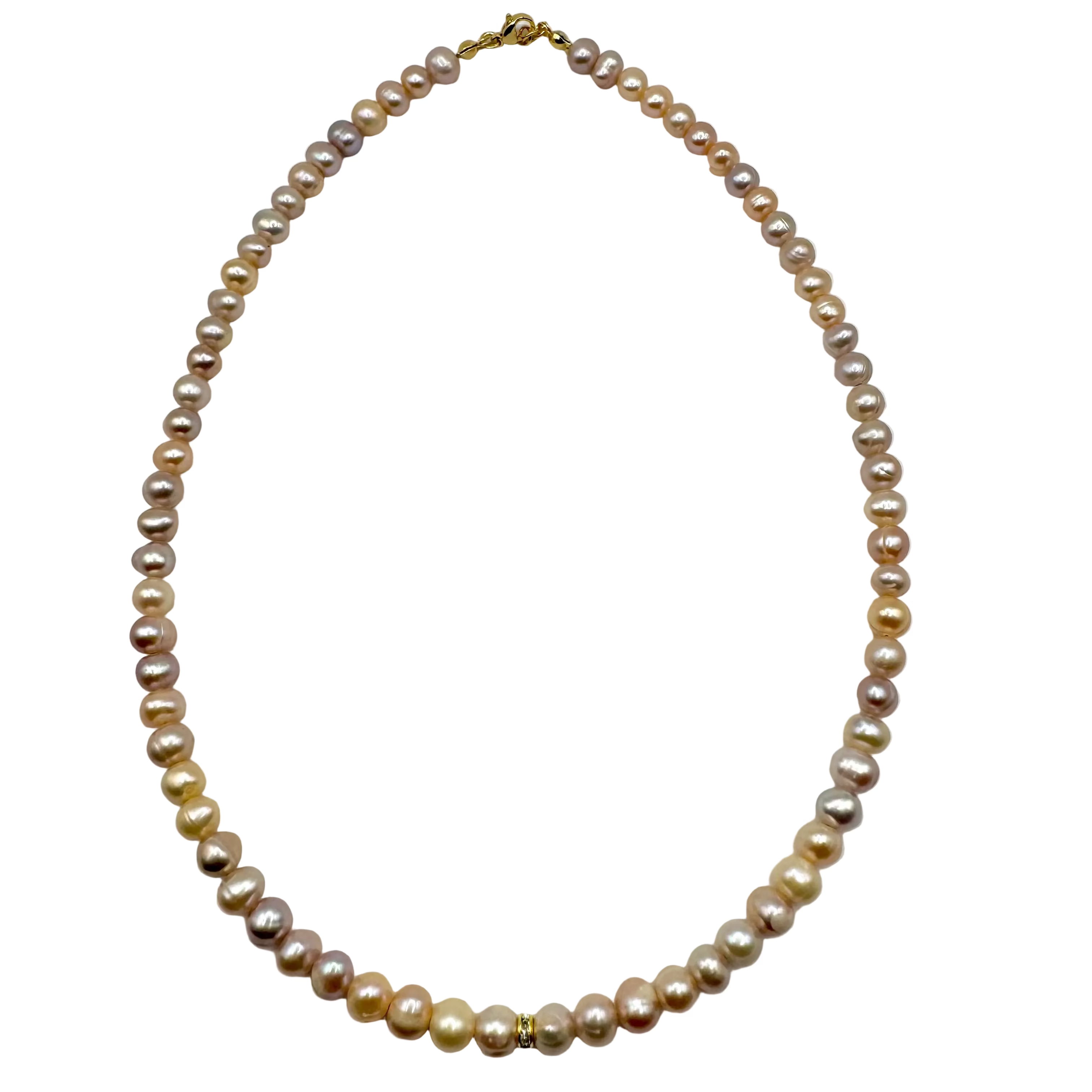 Rose Pearl Necklace