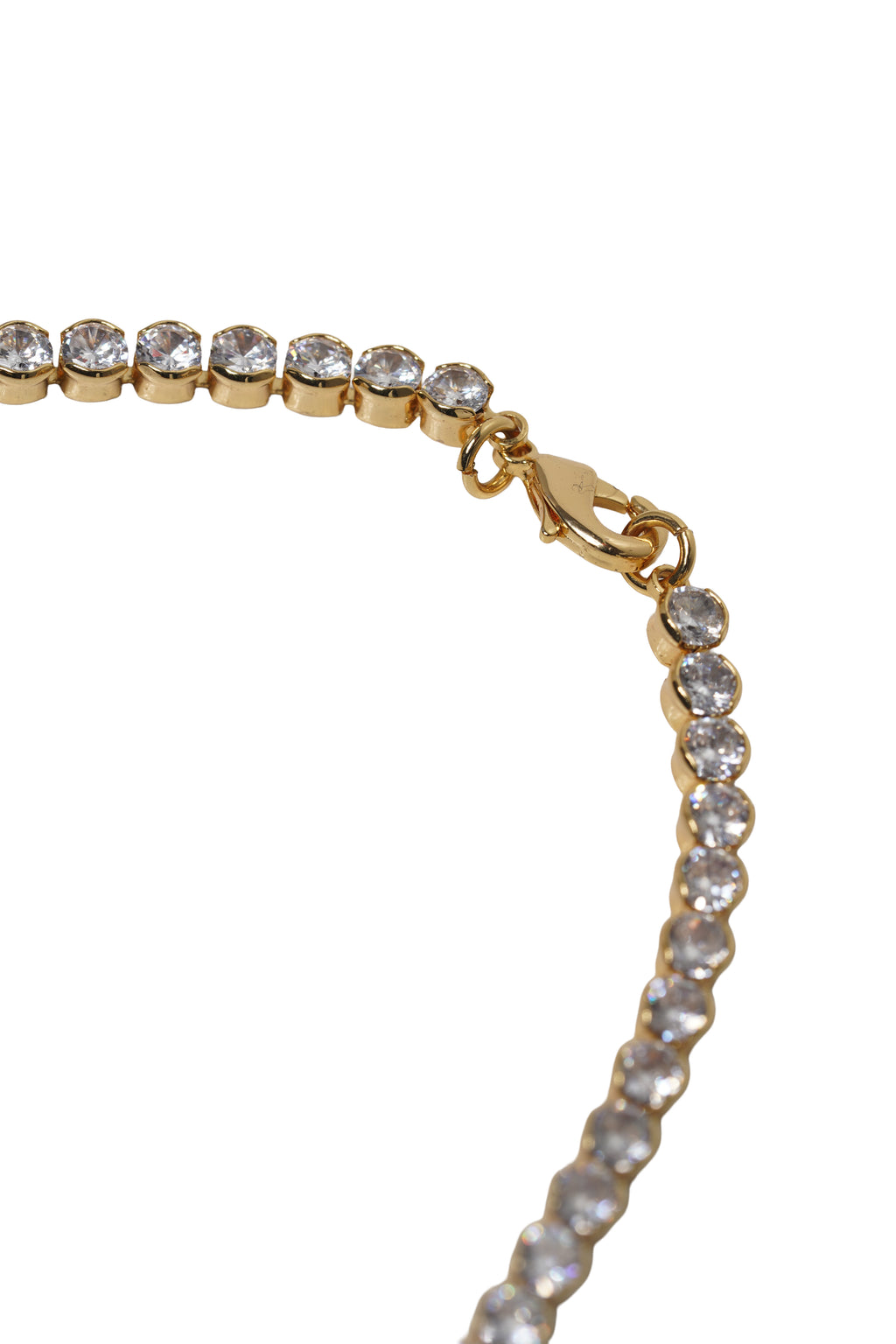 Round Tennis Necklace