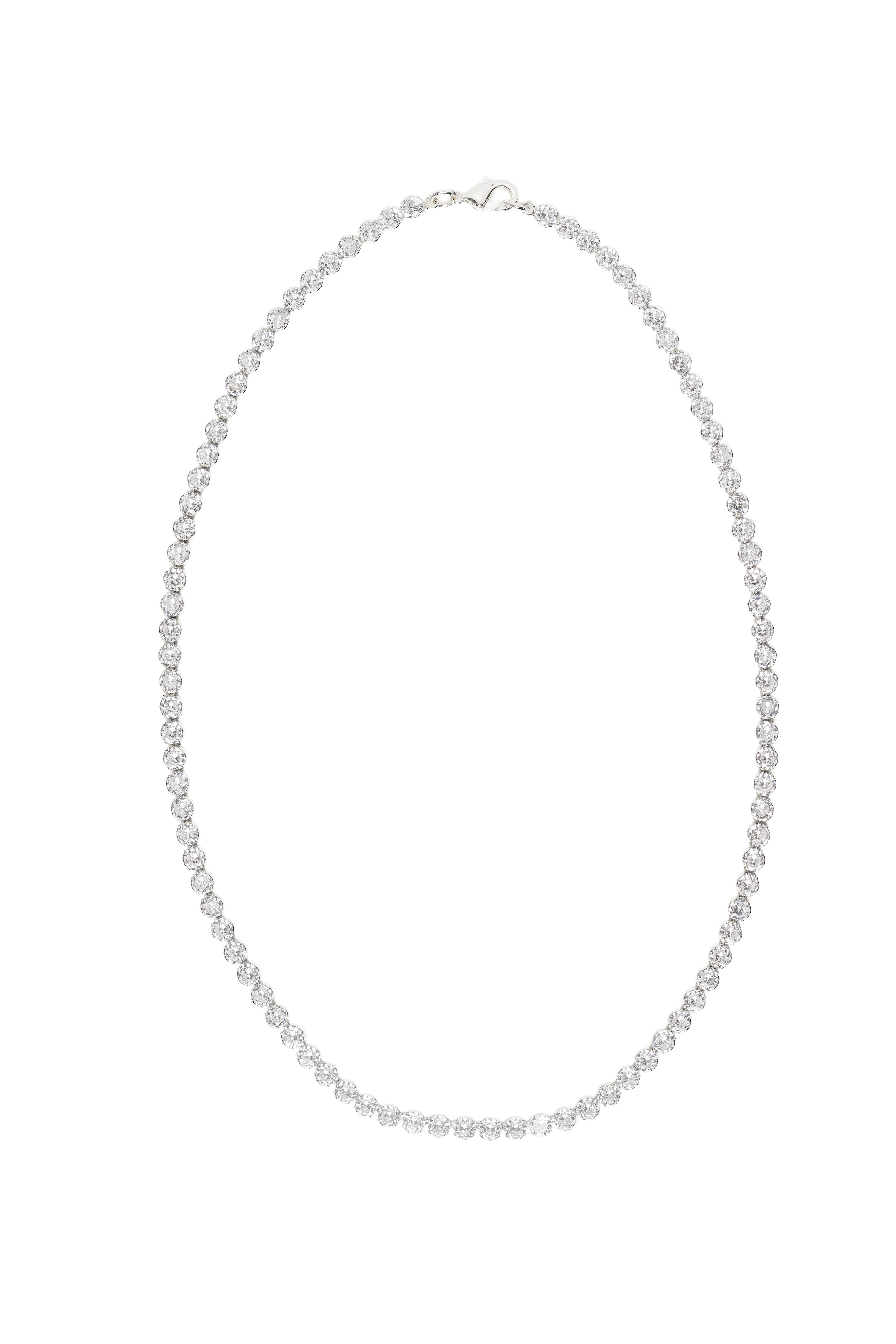 Round Tennis Necklace