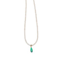 Perfect Pearl Necklace with Teardrop Pearl