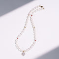 Ruby Pearl Necklace